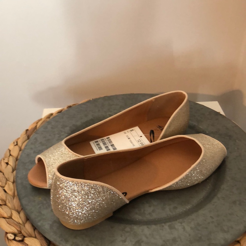 H&M Glitter Flats
